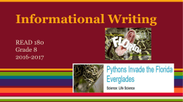 informational Writing Powerpoint