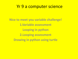 Yr 9 a computer science