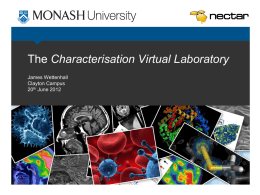 Characterisation Virtual Laboratory - Confluence