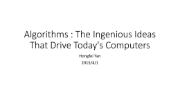 The Ingenious Ideas That Drive Today`s Computers
