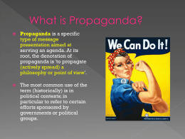 Propaganda - Humble ISD