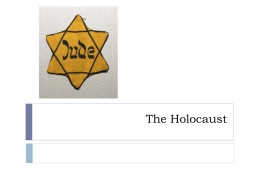 The Holocaust - Langley School District #35