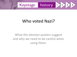 Who voted Nazi? - Keystage History