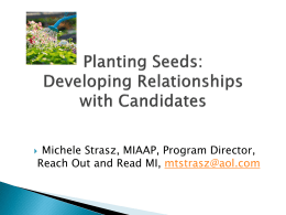 Michele Strasz, MIAAP, Reach out And Read MI