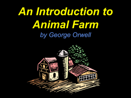 Animal Farm Background - Cherokee County Schools
