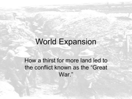 1. Describe US expansion around the world