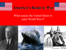 America`s Road To War