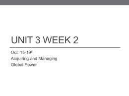 Unit 3 Week 2 2013-2014