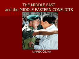 Distorted and emotional view of the Middle East