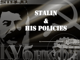 Stalin Part II