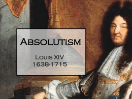 Absolutism PPT