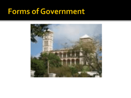 Forms of Government PPT