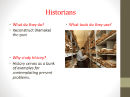 Mr. B`s Lecture Notes on History