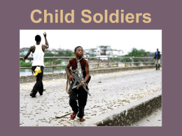 Child Soldiers ppt