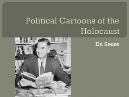 Political Cartoons of the Holocaust