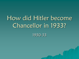 00 Part 2 – Hitler`s Rise by 1933