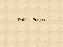 Political Purges