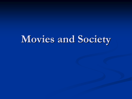 Movies and Society