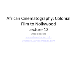 African Film Lecture 12_Presentation
