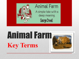 Animal Farm - Denton ISD