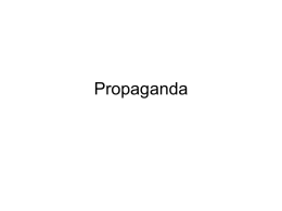 Propaganda - White River High School