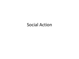 Social Actionx