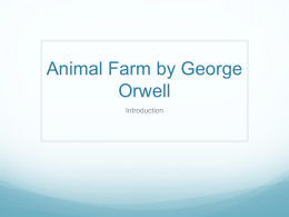 intro to animal farm no mediax