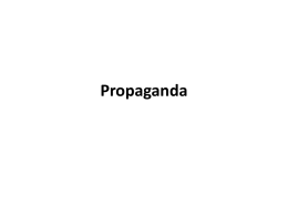 Propaganda - jobrien245
