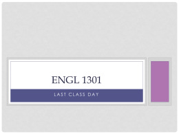 ENGL 1301 - HCC Learning Web