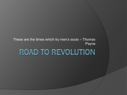 road to revolution1