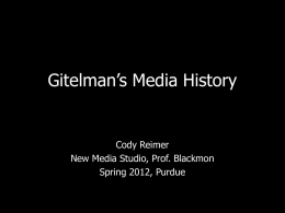 Gitelman presentation.