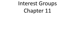 Interest Groups - Birmingham Public Schools
