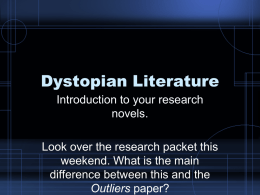 Dystopian Literature