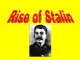 Stalin class notes File