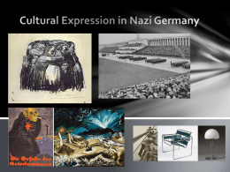 In Nazi Germany this term was used to describe - vcehistory