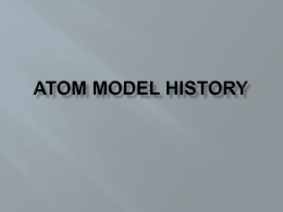 Atom Model History