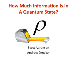 The Learnability of Quantum States