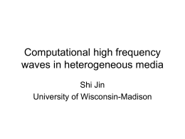 Computational high frequency waves in heterogeneous
