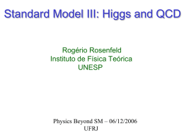 Slide sem título - Instituto de Física / UFRJ