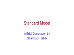 Standard Model - UTA High Energy Physics page.
