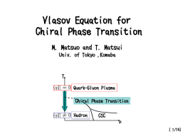 A Vlasov Equation for Quantized Meson Field