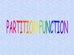 grand canonical partition function