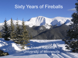 WestFest: Sixty Years of Fireballs - RHIG