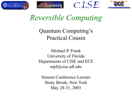Simons Lecture Slide.. - Department of Computer & Information