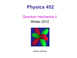 Physics 452 - BYU Physics and Astronomy