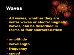 Waves - TeacherWeb