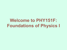 Introduction - University of Toronto Physics
