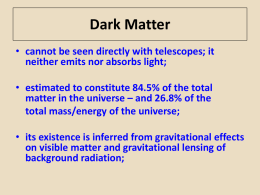 Lecture 15.Dark.Matter.Dark.Energy [Autosaved]x