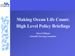 High seas - Census of Marine Life Secretariat