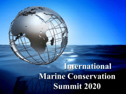 International Marine Conservation Summit 2020